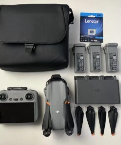 DJI Air 3 More Combo Caméra CMOS 8K 60fps HDR Vidéos 45Min Double Caméra Drone Aérien AIR 3