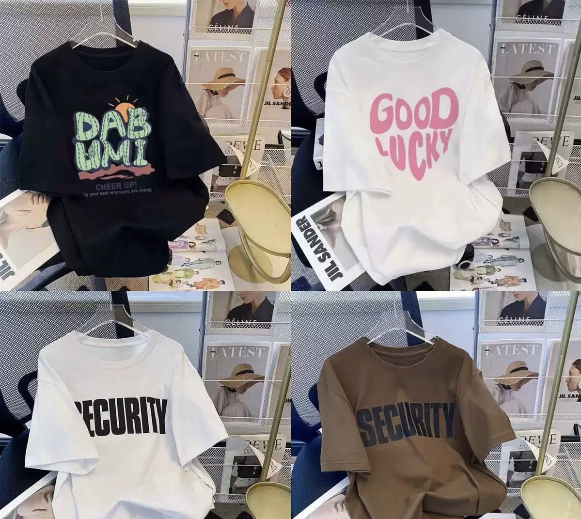 Balle de 50 pièces de la Collection "Graphic Tee" – T-shirts Oversize aux Imprimés Ludiques et Urbains – Image 4