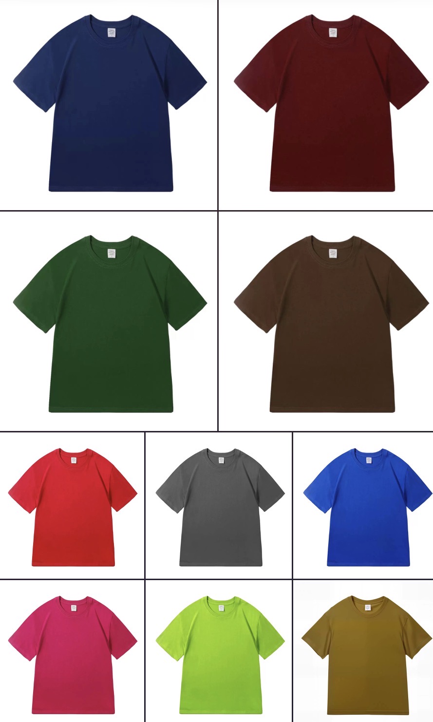T-shirt "Essentiel" Premium – 100% Coton Pur et Coupe Classique