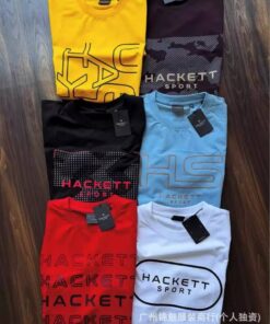 Alternative view of Balle de 50 pièces de Collection "Hackett Sport,BALMAIN,BALENCIAGA" – T-shirts Graphiques aux Imprimés Dynamiques et Colorés