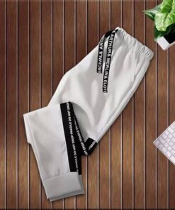 Alternative view of Pantalon de Jogging Urban "Linear" – Bas de Survêtement avec Bandes Latérales et Cordons Graphiques