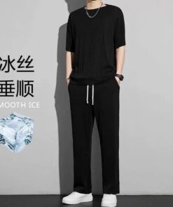 Alternative view of Ensemble Relax "Silk Ice" – Le Confort Premium au Quotidien