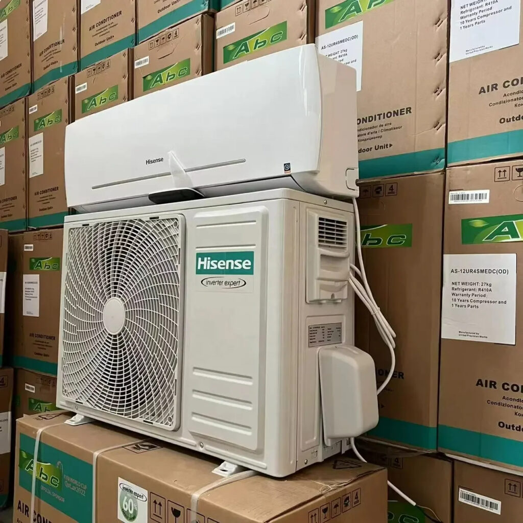 Climatiseurs intelligents Hisense Best-seller Climatiseur Hisense R410a R454b pour le bureau et la maison uniquement
