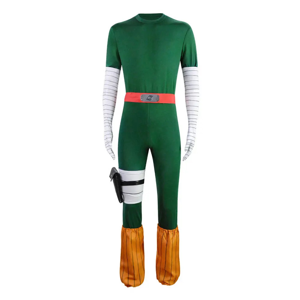 Costume de cosplay Ninja pour personnage d'anime Konoha, pour Lee Rock, Eight Gates Night, Hyakutachi, Kaihaku, costume de jeu de rôle par Ninja