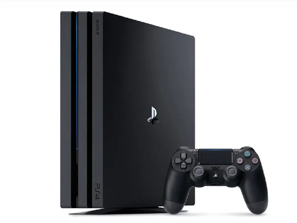 Console de jeu PS4 PRO CASI NEUF d'origine avec 1 manette, 90% neuve, console de jeu vidéo domestique mince