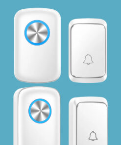 Sonnette Sans Fil à Vendre, Très Longue Portée, Électronique, Un-à-Un, Télécommande Intelligente pour Appel Personnes Âgées et Patients