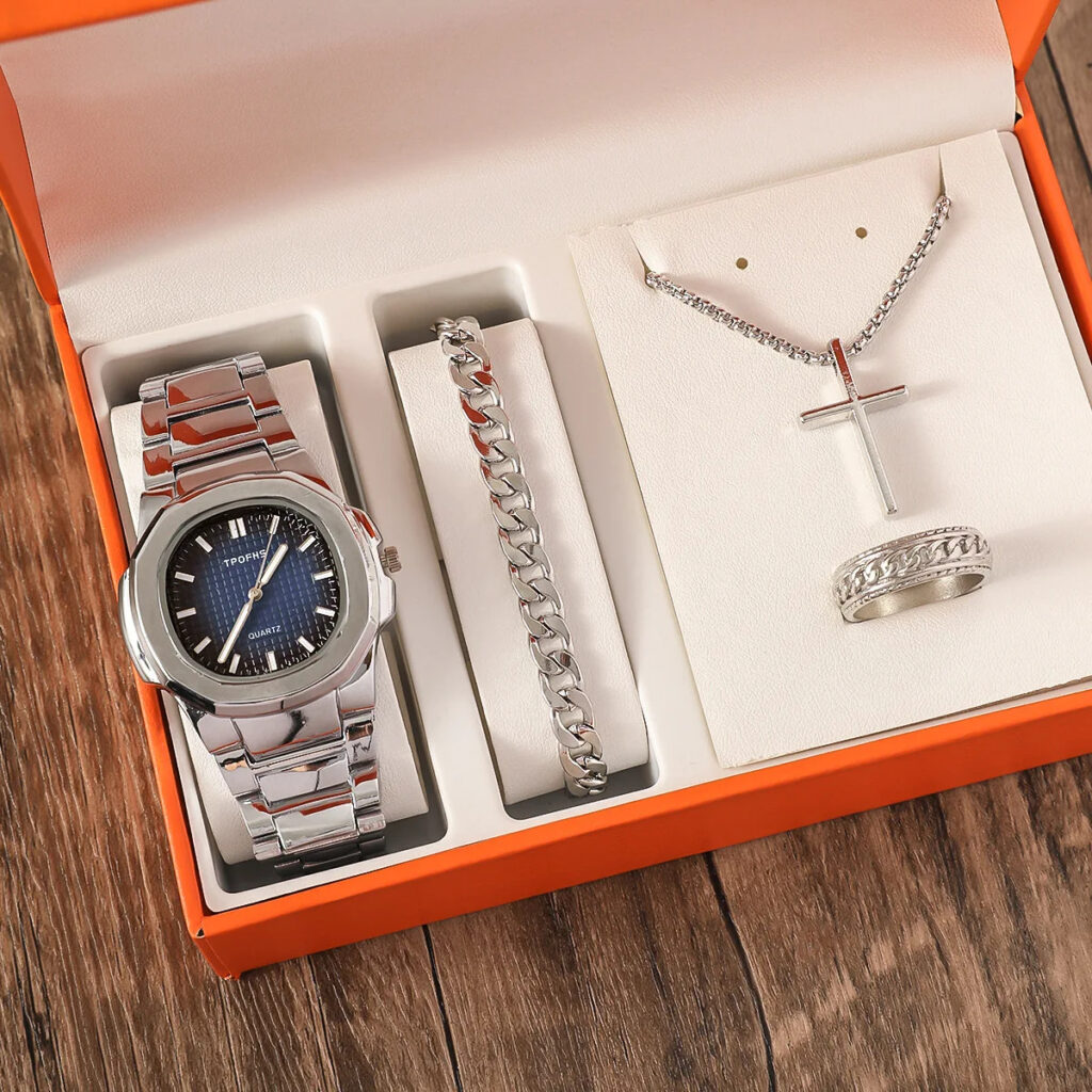 Montre à quartz luminescente étanche haut de gamme pour homme avec bracelet en acier – Nouveautés tendance pour les affaires 2026