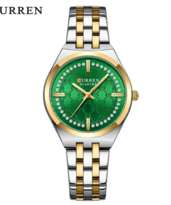 CURREN 9096 Original Unique Cadran Quartz Montre pour Femmes Mode Élégante Dames Montres En Acier Inoxydable Étanche Montre pour Femmes