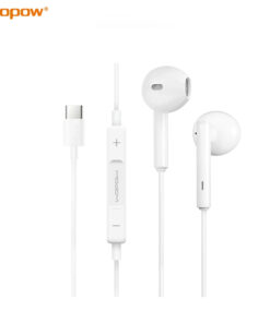 Casque filaire numérique semi intra-auriculaire super durable pour appels, sport, musique et jeux, avec connecteur Type-C, pour iPhone 17 16 15 Pro