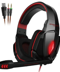 Casque de jeu, Casque de jeu, basse stéréo, Casque d'écoute, PC portable, Microphone, Casque filaire pour ordinateur, PS4, Xbox