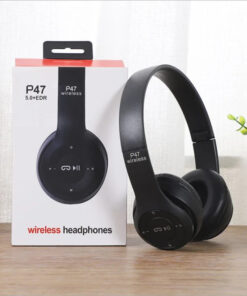 Casque Audio Sans Fil P47 Pas Cher en Gros, Bluetooth V5.3, Casque de Jeu TWS Supra-Auriculaire, Casque Antibruit pour Sport et Course