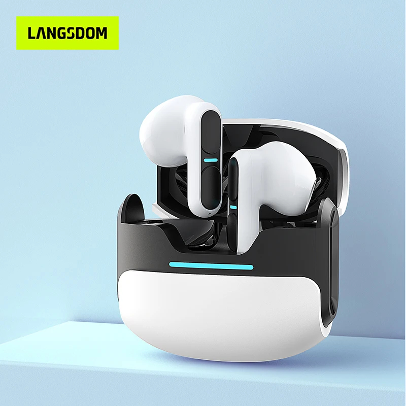 Nouveaux Arrivages Écouteurs sans Fil Bluetooth TWS 300 mAh avec BT5.3, Écouteurs intra-auriculaires Tendance TG11
