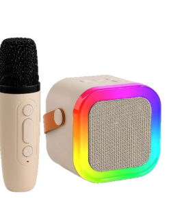 Haut-parleur Bluetooth et microphone tout-en-un le plus vendu, un merveilleux système de karaoké, un haut-parleur sans fil portable avec microphone