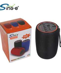 ZQS202 Enceinte Portable Professionnelle Système Sonorisation DJ Karaoké d'Extérieur