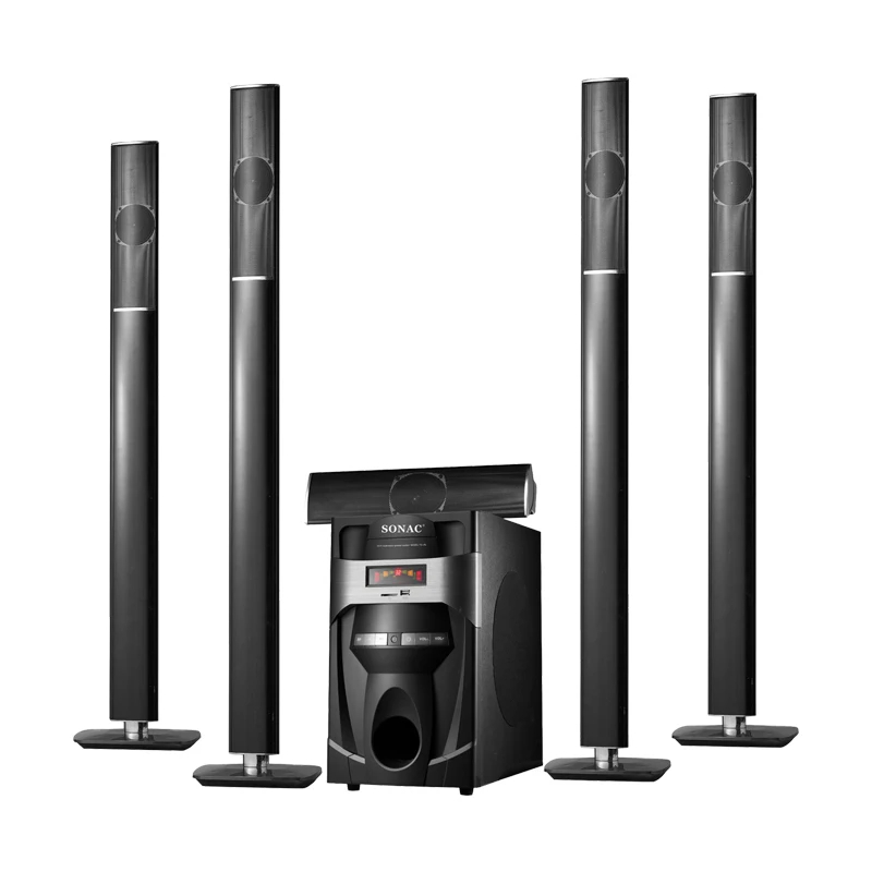 SONAC TG-J5L Hot Sale Système de Cinéma Maison 5.1 HI-BASS avec Subwoofer et Haut-parleurs