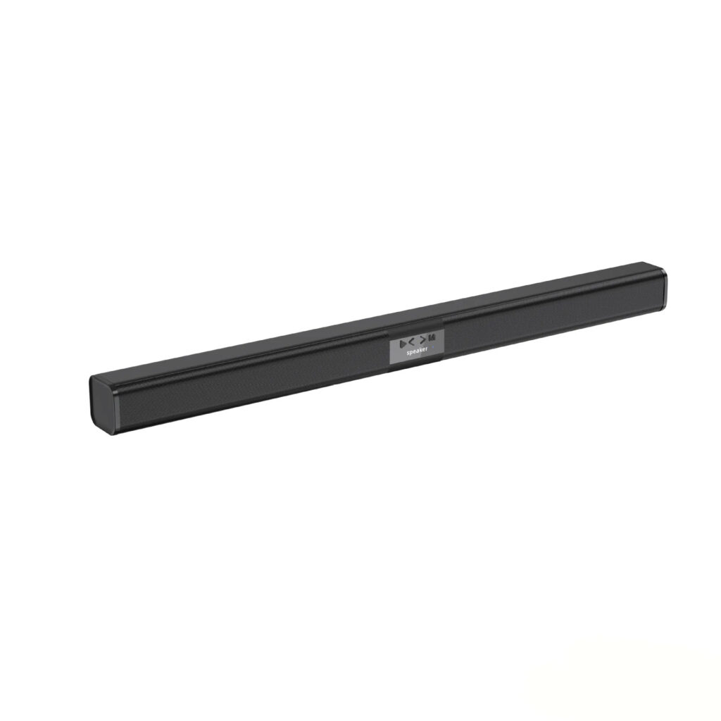 Barre de Son Système Home Cinéma Compatible TV PC Filaire Aux 3.5mm Sans Fil Son Stéréo Surround Enceinte Murale
