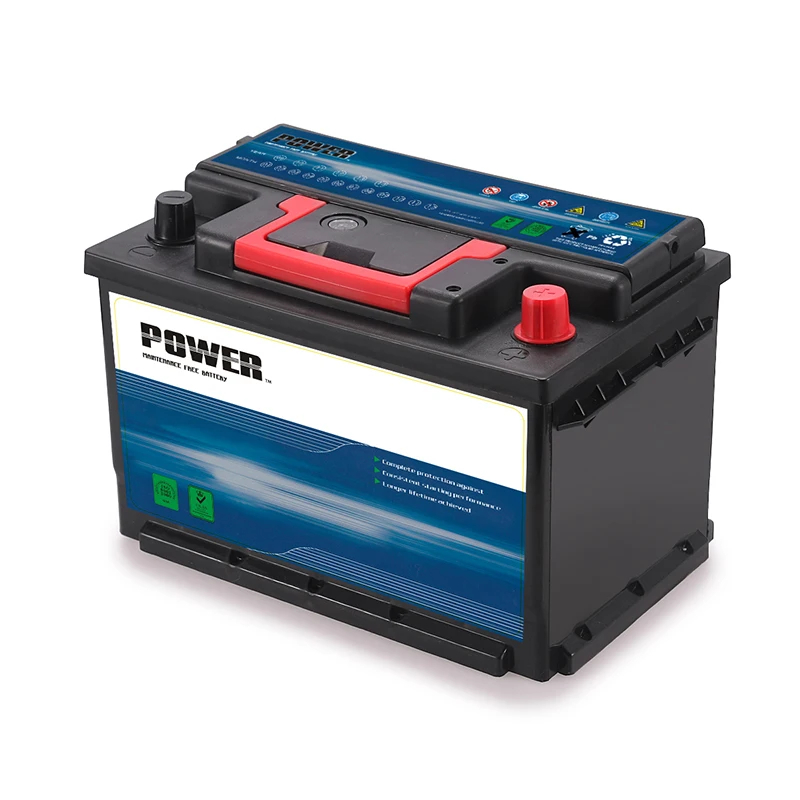 Batterie de Démarrage Voiture 12V 55Ah Acide Plomb Importée Haute Qualité pour Automobile