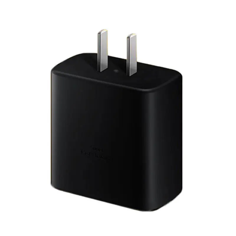 Chargeur PD Ultra Rapide 45W Adaptateur Prise US EU UK Cargador avec Câble Type-C Charge Rapide Original pour Samsung