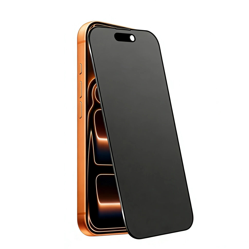 Protection d'écran en verre trempé pour la confidentialité - 360 °   Protection latérale, écran avant HD clair, anti-espion pour téléphones Apple