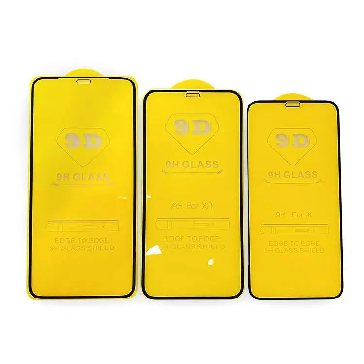 Verre 9D 18D 21D 2025 pour iPhone 16E 16 15 14 12 13 Pro Max Mini Film de protection d'écran de téléphone en verre trempé protecteur d'écran