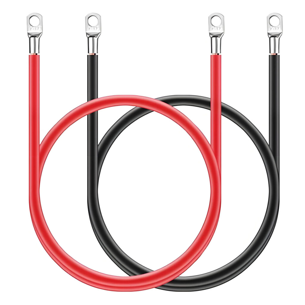 Câbles d'alimentation de connecteur femelle premium 7 AWG orange 16A/30A, conducteur en cuivre, isolation en PVC, gaine en caoutchouc, faisceau de câblage d'alimentation