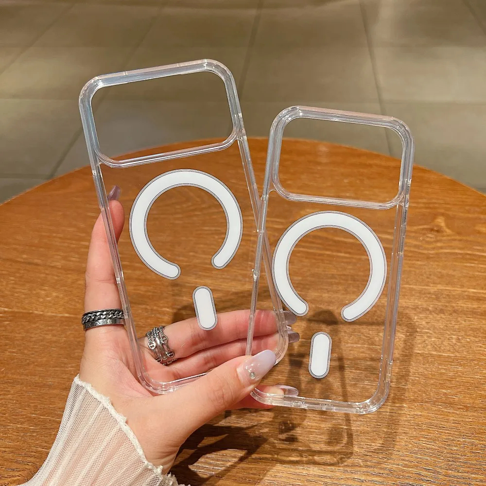 Coque de Téléphone Magnétique pour iPhone 16 17, Conception Personnalisable, Chargement sans Fil, pour iPhone 16 15 14 13 12 11