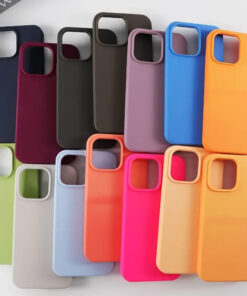 Coque de Téléphone en Silicone JOYPORODO S002 pour iPhone 17 16 15 Pro Max, Housse Arrière Magnétique en Gros pour Téléphone Portable