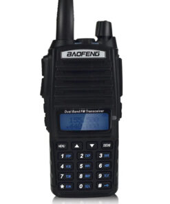 Baofeng UV-82 Radio FM Mobile Numérique Portable avec Portée de 3-8 km, Batterie 2500-3000 mAh, VHF/UHF, Talkie-Walkie Amateur et Marine