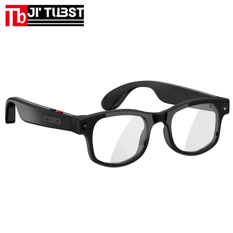 Lunettes de soleil intelligentes AIMB-G2 avec caméra BT WiFi, prise de photos, enregistrement vidéo et audio, traducteur IA, reconnaissance d'images, lunettes intelligentes portables