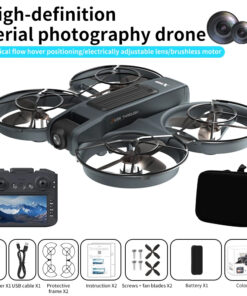 Drones FPV débutants LK X226, télécommandés, double image, UAV pour photographie aérienne, positionnement par flux optique