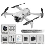 Drone professionnel de photographie aérienne S101, vente chaude, écran GPS, télécommande, moteur sans balais 4K, plastique, quadricoptère 2,4 GHz