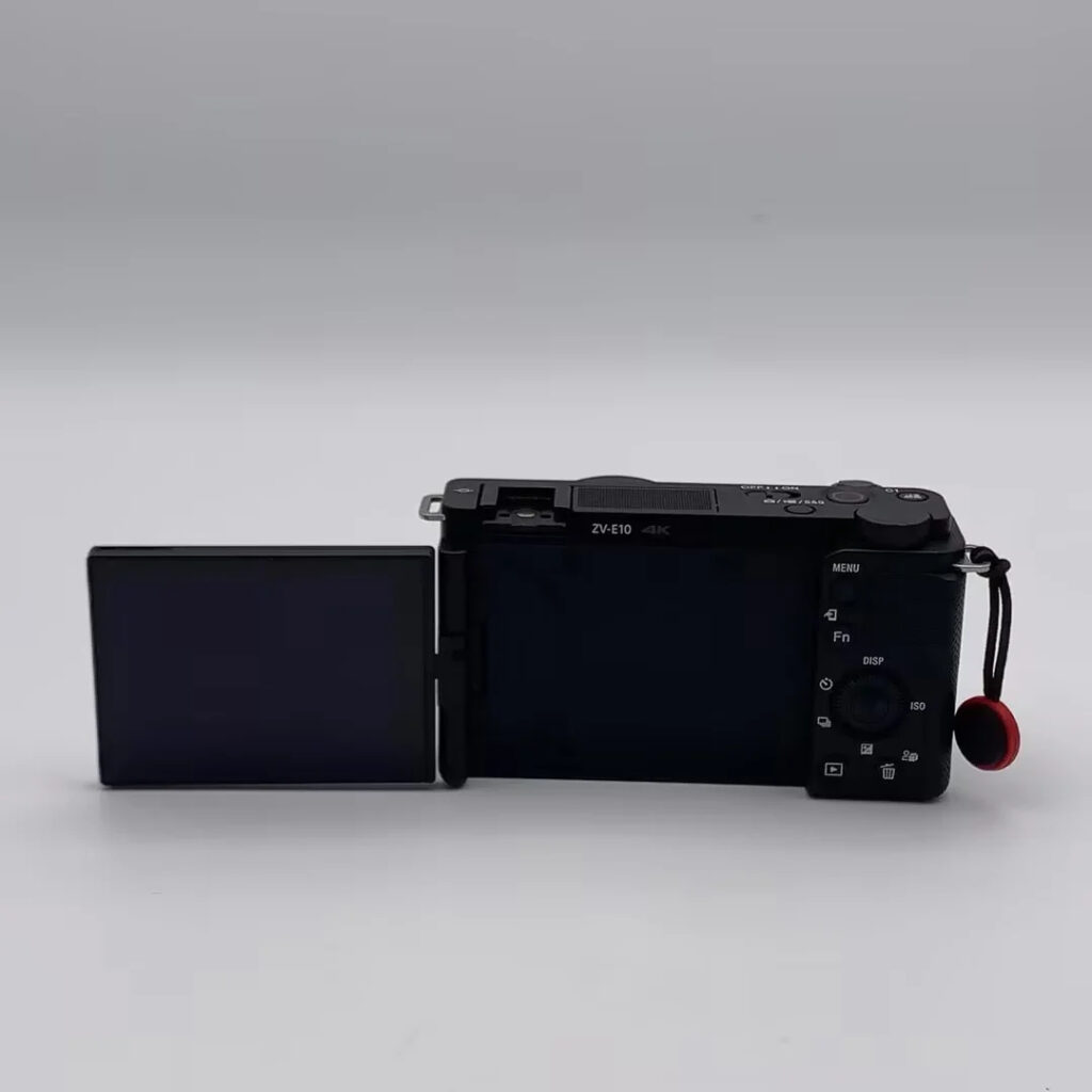 Appareil photo hybride Sony ZV-E10 d'occasion, caméra 4K abordable pour la création de contenu, appareil photo hybride d'occasion avec écran inclinable