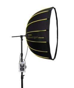 Alternative view of NiceFoto DF90-2000A Première Mondiale Lumière Parapluie Portable Bicolore 200W pour la Photographie Nouvel Article Éclairage Photographique