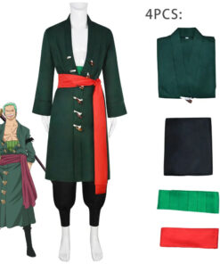 Alternative view of Adulte Jouer Anime Costumes Halloween Zoro Cosplay Costume