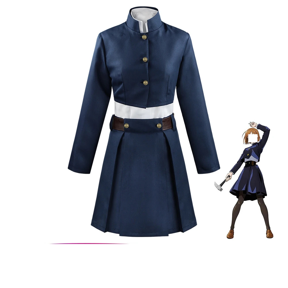 Costume de Cosplay Anime Japonais Jujutsu Kaisen Gojo Satoru Uniforme de Combat Polygonum Cuspate Five Hisahiren pour Lycée – Image 2