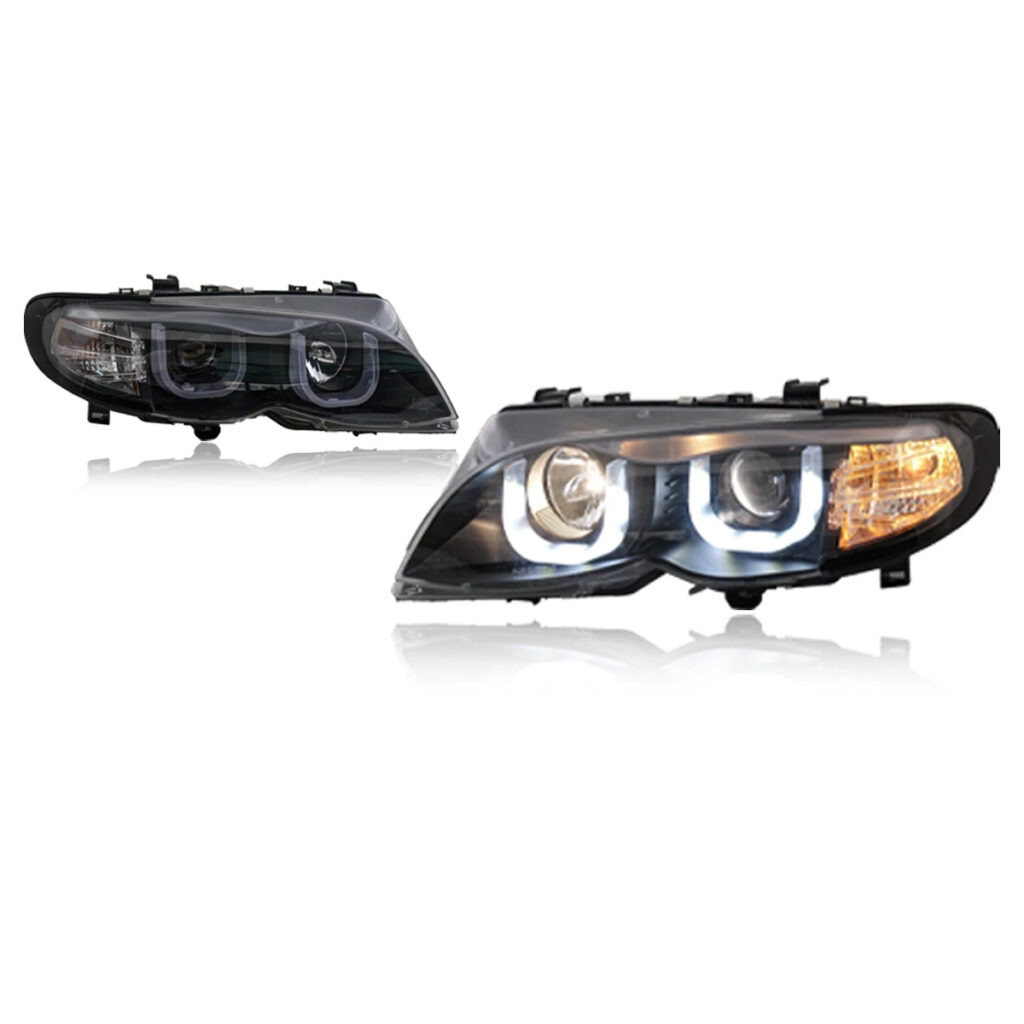 TYPY nouveau 2001-2004 pour BMW série 3 E46 phares à LED 8000k température de couleur LED feux de jour 12V lampe frontale de voiture