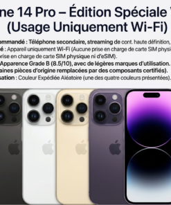Iphone 14 Pro Wifi d'occasion Grade B Casi Neuf