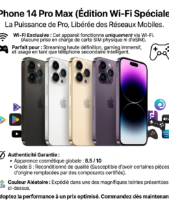 Iphone 14 Pro Max Wifi d'occasion Grade B Casi Neuf