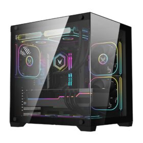 Boîtier PC gaming Ruixi Zhuiying M240 (Noir)