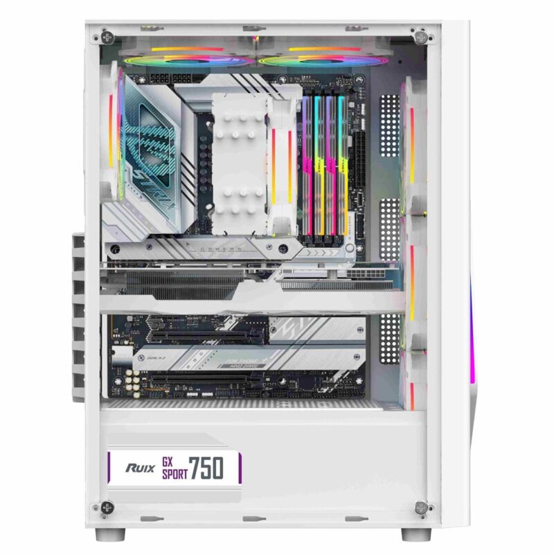 Boîtier PC gaming Ruixi Carnival / Panshi LC01 (Blanc)