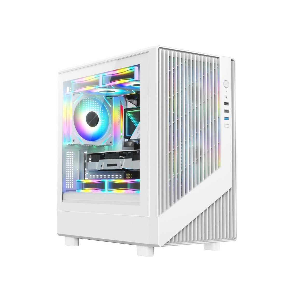 Boîtier PC gaming Ruixi Carnival / Panshi 240 (Noir) – Image 2