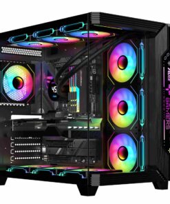 Alternative view of Boîtier PC gaming Ruixi Carnival / Panshi 360 (Noir)