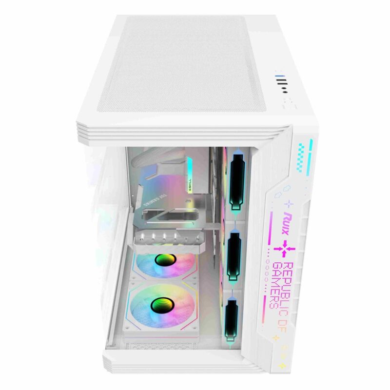 Boîtier PC gaming Ruixi Carnival / Panshi 360 (Blanc)
