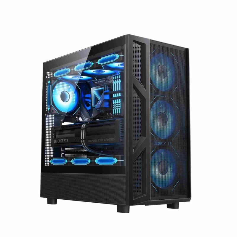 Boîtier PC gaming Ruixi Carnival / Panshi 360 (Noir)