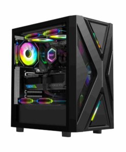 Boîtier PC gaming Ruixi Carnival / Panshi (Noir)
