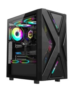 Alternative view of Boîtier PC gaming Ruixi Carnival / Panshi (Noir)