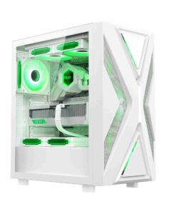 Boîtier PC gaming Ruixi Carnival / Panshi (Blanc)