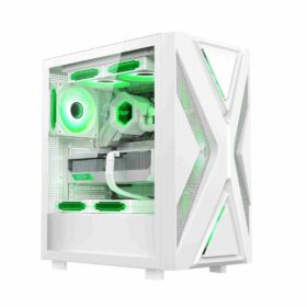 Boîtier PC gaming Ruixi Carnival / Panshi (Blanc)
