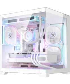 Boîtier PC gaming Ruixi Zhuiying M240 (Blanc)