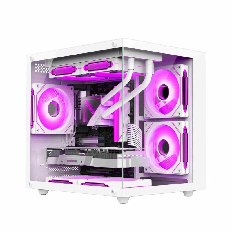 Boîtier PC gaming Ruixi Carnival / Panshi S1 (Blanc)